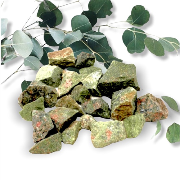 Unakite Agate Raw Stone Crystal - Picture 1 of 3